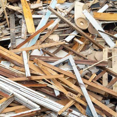 houtafval container huren