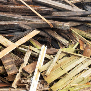 Tuinhout afval afvoeren Sneek