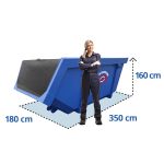 10m3 grofvuil container - tst - Afbeelding 2